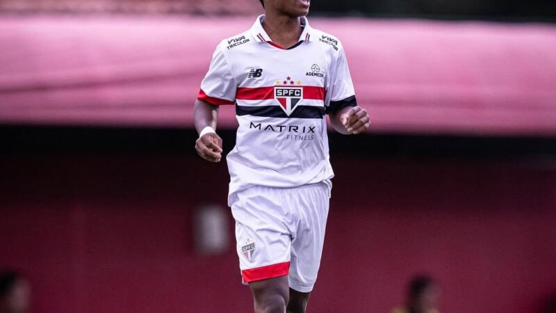 Sergipano Robert é convocado para amistosos da Seleção Brasileira sub-16