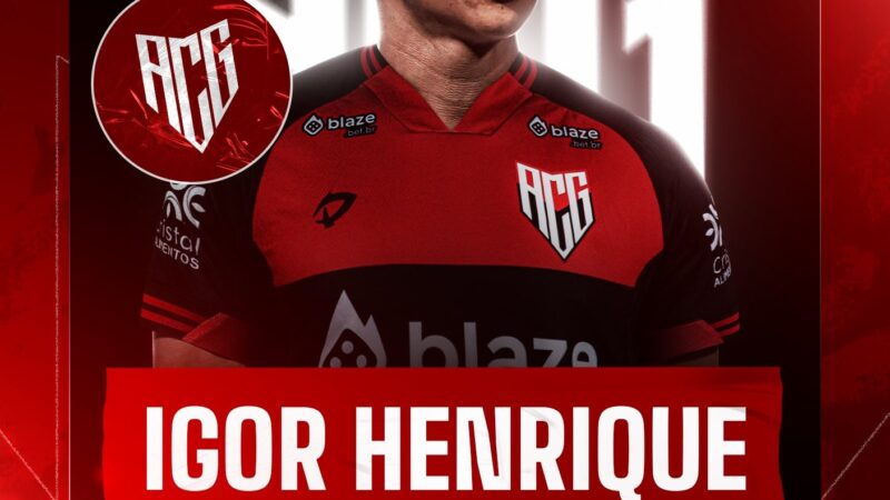 Atlético-GO oficializa contratação do meia Igor Henrique