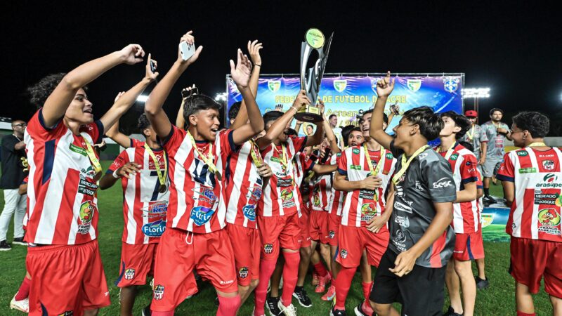 Tricampeão imbatível, Santa Cruz-AC domina números e premiação do Campeonato Acreano Sub-15