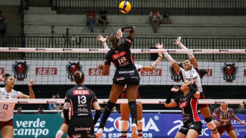 Sesi-Bauru recebe o Tijuca pela sexta rodada da Superliga Feminina