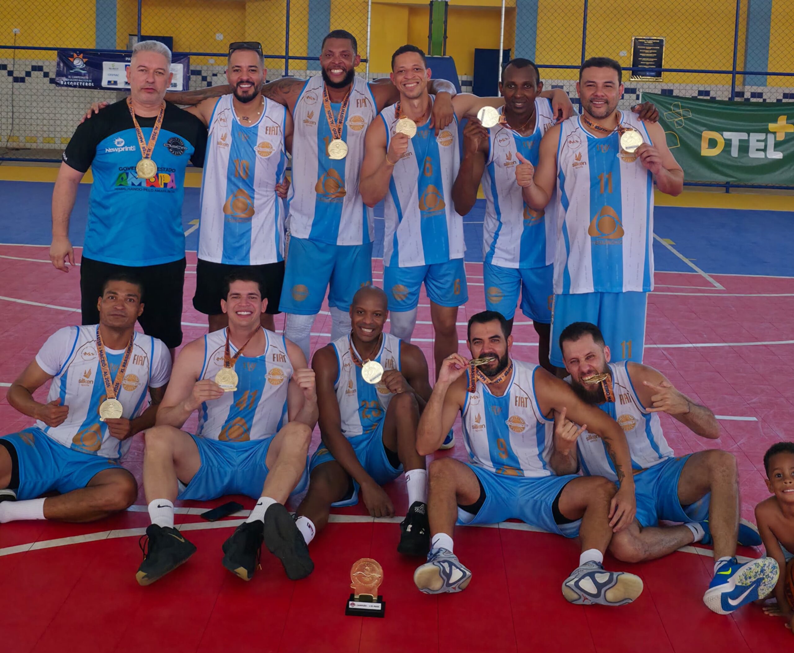ABAP conquista título histórico no Campeonato Brasileiro de Basquete Master