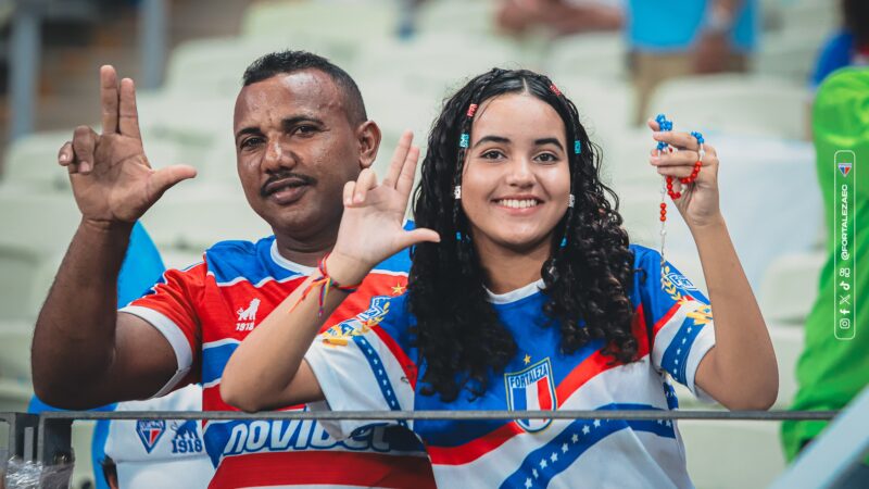 Fortaleza x Atlético-MG: veja parcial de torcedores para jogo