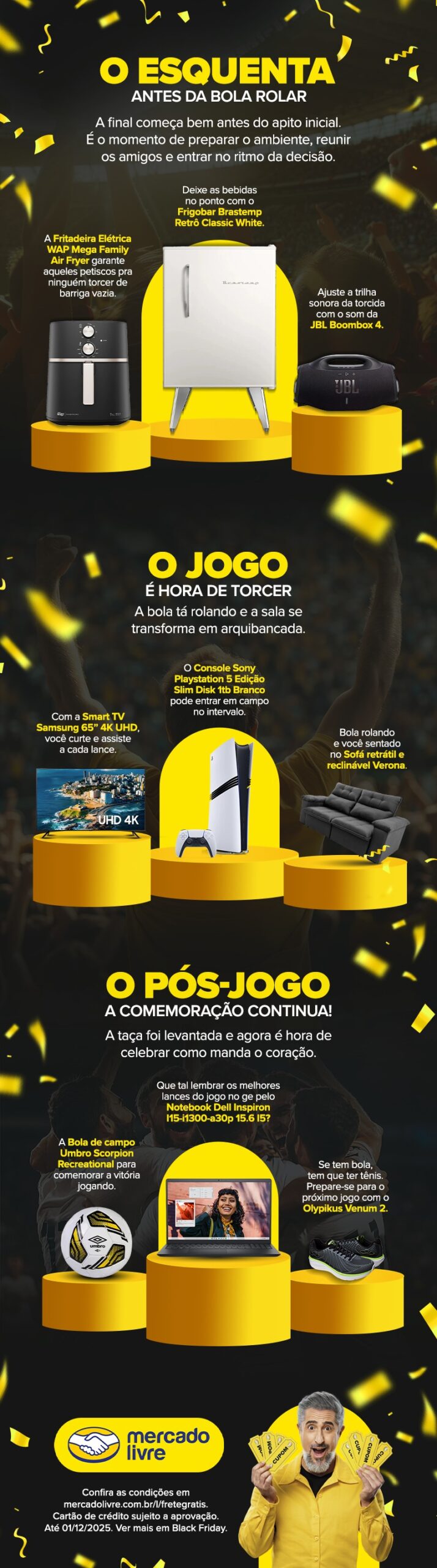 Vai um guia aí, torcedor? Veja o que não pode faltar para você curtir a final da Conmebol Libertadores