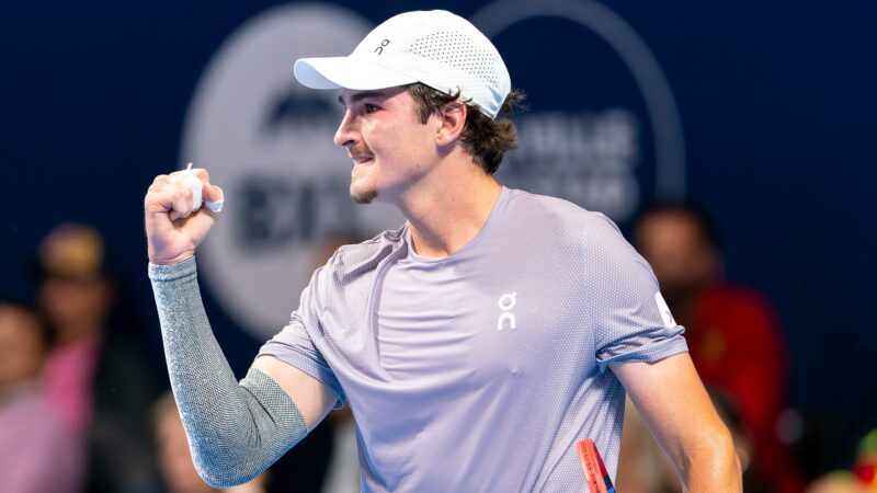 João Fonseca é finalista na categoria Maior Evolução do Ano no ATP Awards 2025