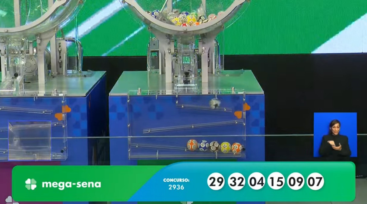 Mega-Sena, concurso 2.936: prêmio acumula e vai a R$ 48 milhões