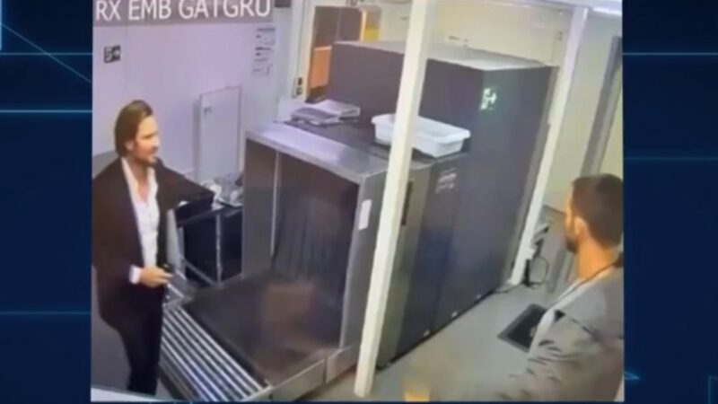 Veja momento em que Daniel Vorcaro, dono do Banco Master, recebe voz de prisão no aeroporto de Guarulhos