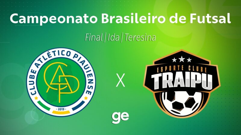 Atlético-PI x Traipu | Final | Ida | Campeonato Brasileiro de Futsal 2025