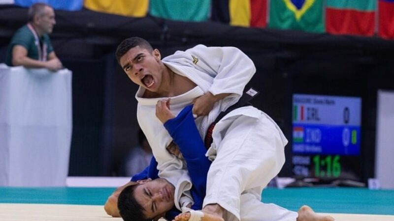 Pedro Dantas é o primeiro judoca brasileiro a conquistar ouro nas Surdolimpíadas