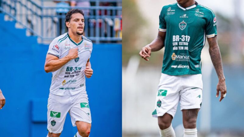 Zagueiro Kesley e volante Weverson não renovam com o Manaus para 2026