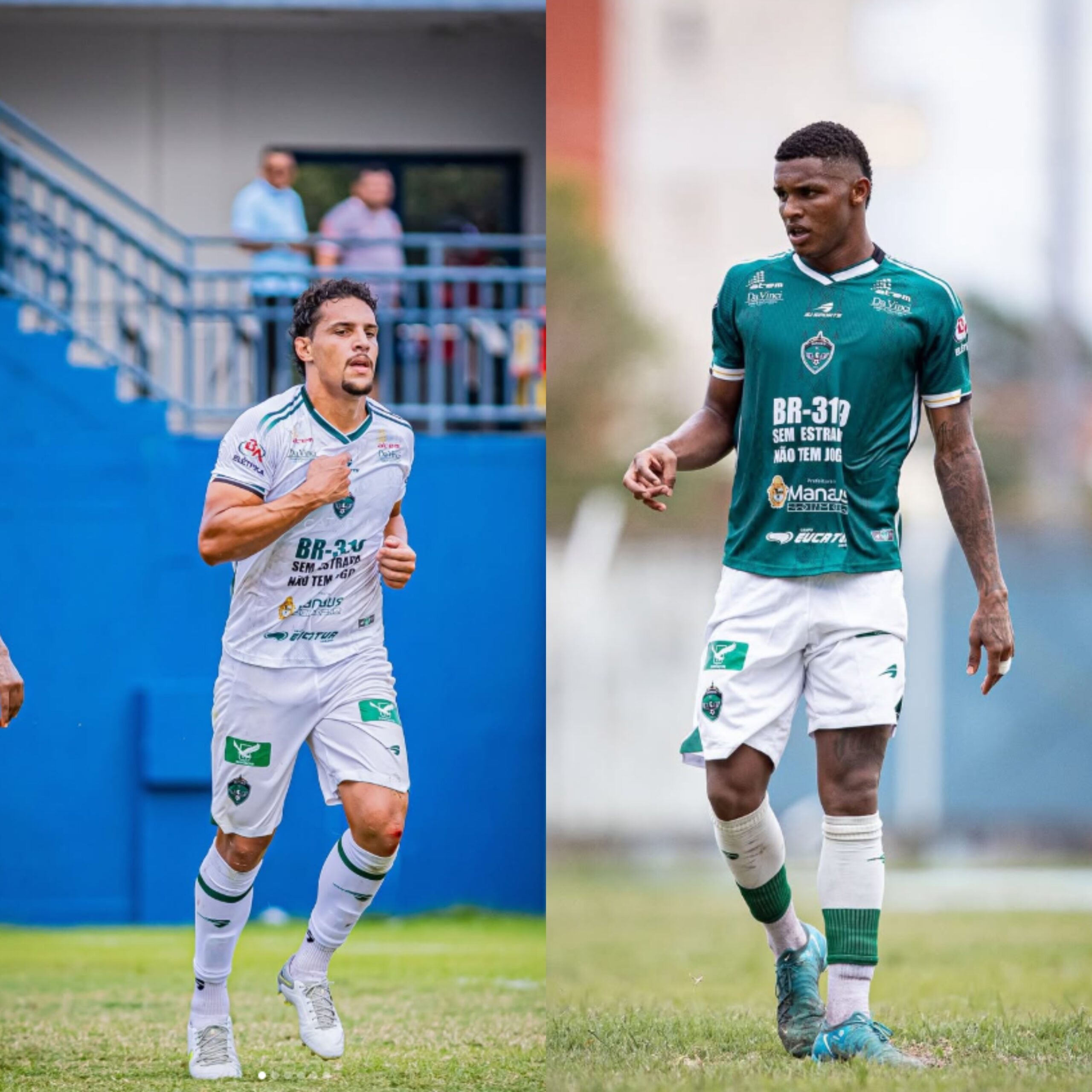 Zagueiro Kesley e volante Weverson não renovam com o Manaus para 2026