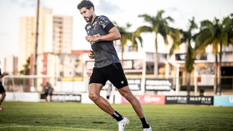Escalação: Ceará faz treino aberto e não tem Pedro Henrique contra Cruzeiro