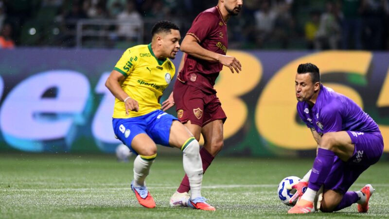 Fábio, do Fluminense, ouve cobrança de torcedores do Palmeiras e diz: “Não ganharam do Santos e do Vitória”