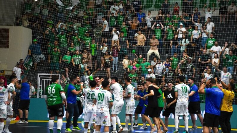 Chapecoense Futsal disputa vaga na Libertadores pela primeira vez