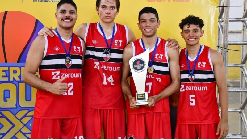Após reativação, River-PI conquista título da Copa Teresina de Basquete 3×3 sub-21