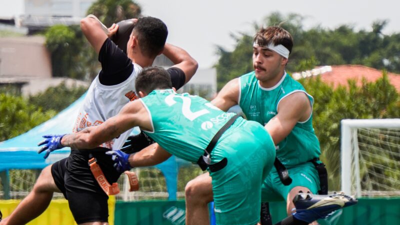 Finalistas catarinenses de flag football disputam o SC Bowl 2025 em Itajaí