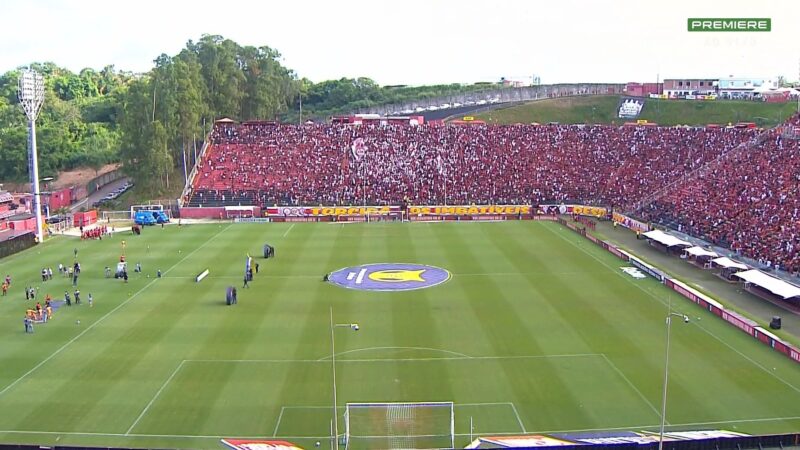 Vitória bate recorde de pagantes no ano em jogo contra o Mirassol