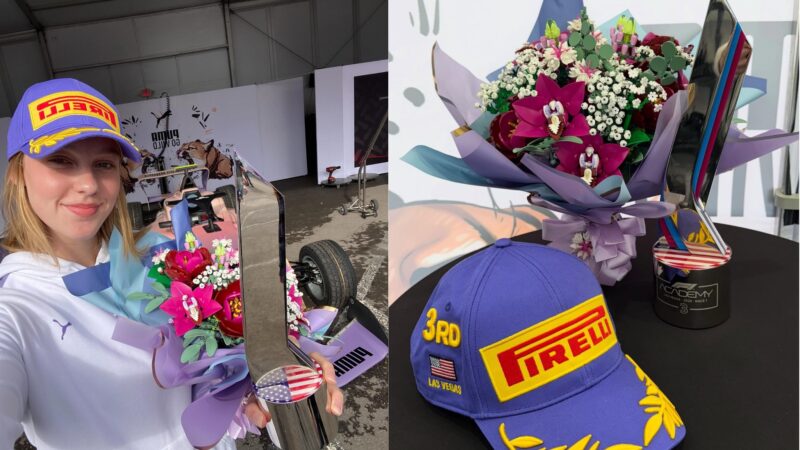 Aurelia Nobels encerra F1 Academy 2025 com pódio em Las Vegas