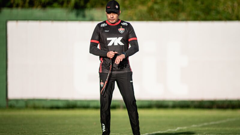 Escalação do Vitória contra o Mirassol: veja time provável, desfalques e dúvidas após treino
