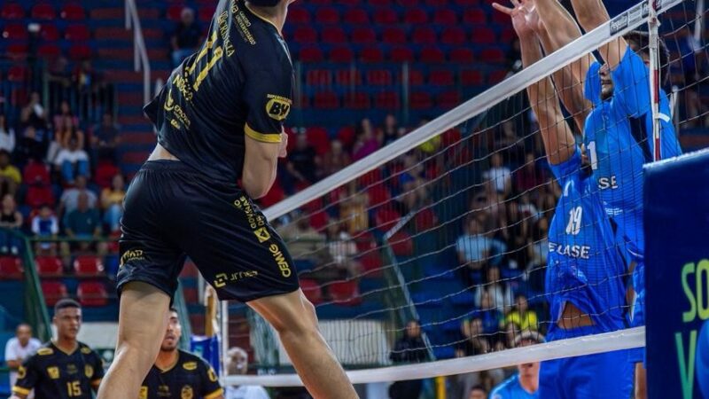 Montes Claros Vôlei vence o Elase na estreia da Superliga B