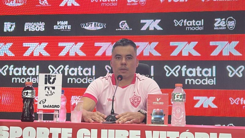 Jair Ventura elogia reação do Vitória e revela consulta para 2026: “Presidente quer contar comigo”