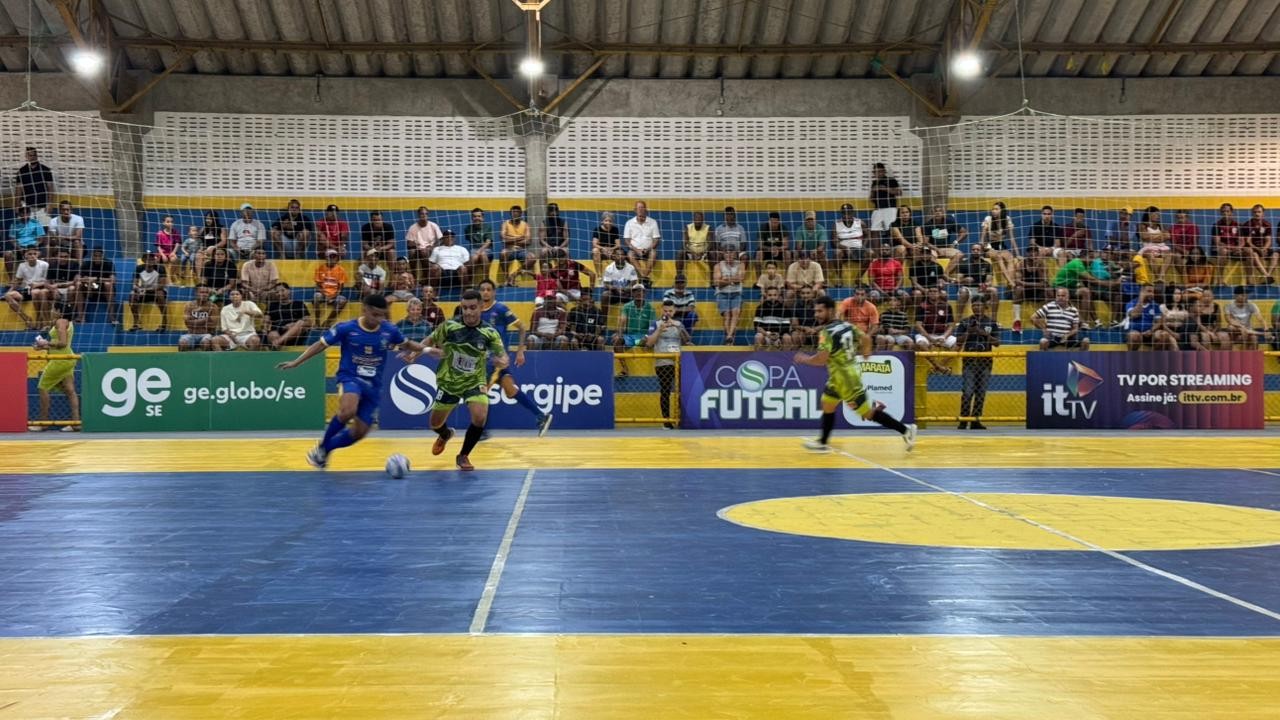 Em grande virada, Cedro estreia na Copa TV Sergipe de Futsal com vitória sobre Itaporanga