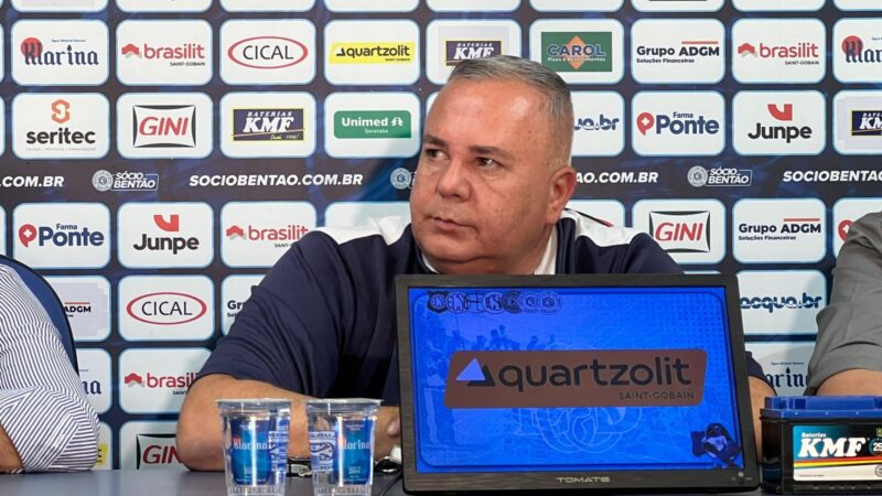 Presidente do São Bento admite dificuldade sem SAF, mas evita lamentar: “Vamos trabalhar”