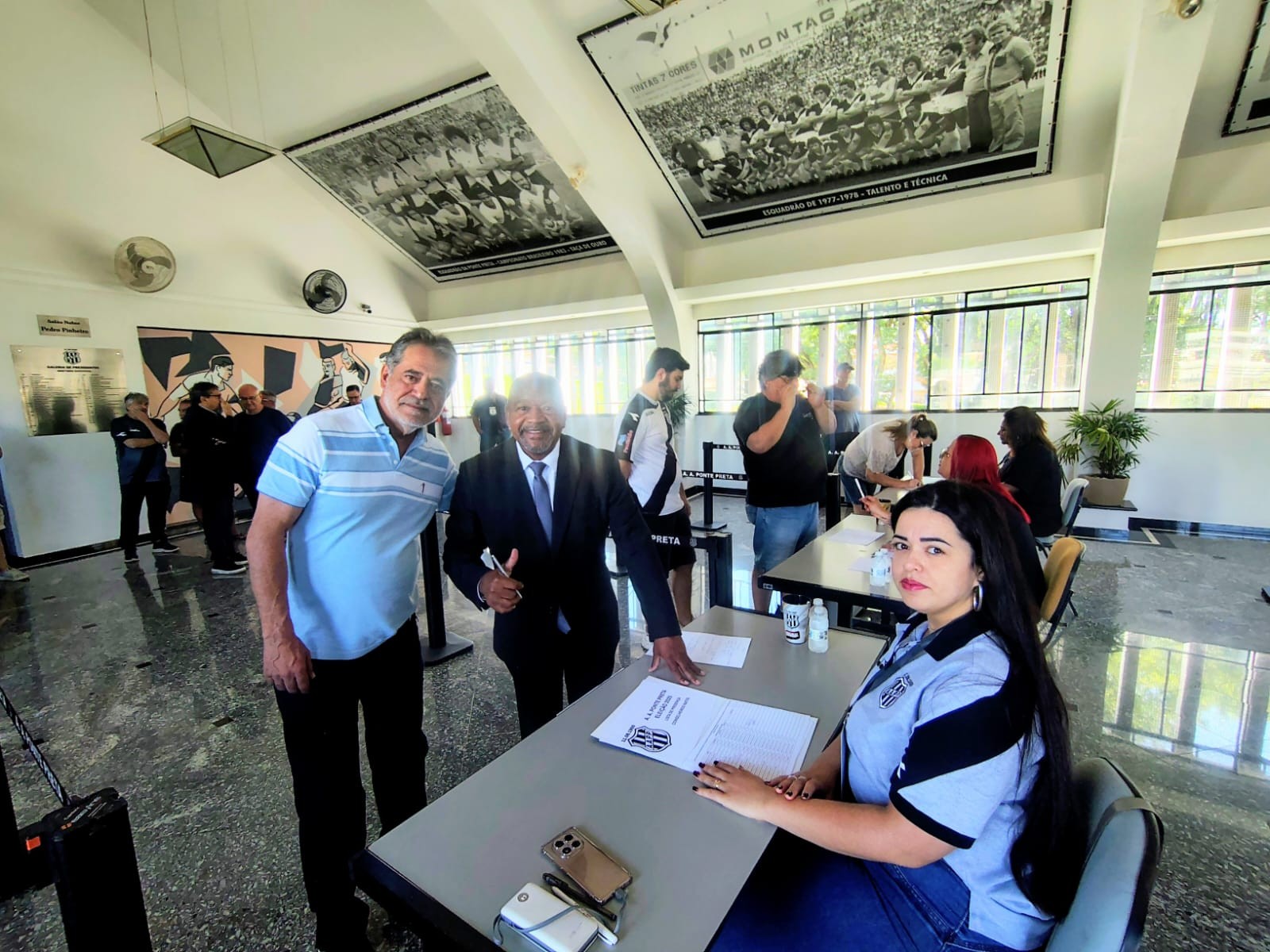 Chapa apoiada por Eberlin vence eleição no Conselho da Ponte; veja o resultado