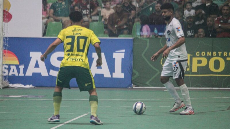 Atlético-PI e Traipu empatam em 1 a 1 no jogo de ida da final do Campeonato Brasileiro de Futsal 2025