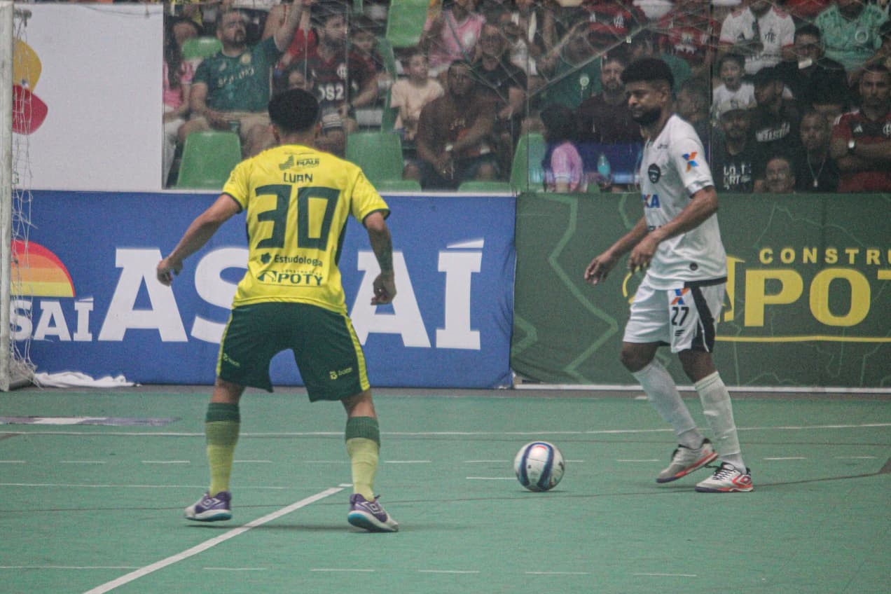 Atlético-PI e Traipu empatam em 1 a 1 no jogo de ida da final do Campeonato Brasileiro de Futsal 2025