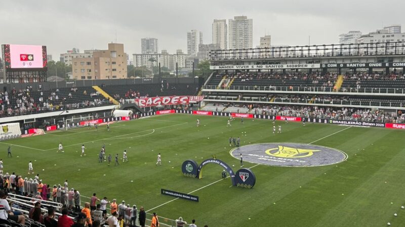 Marca negativa, protesto e só uma vitória: os números do São Paulo como mandante na Vila Belmiro
