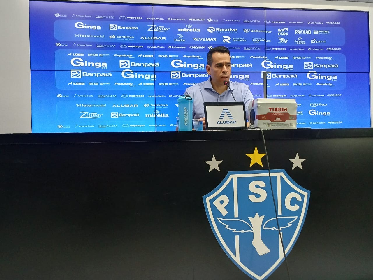 Marcelo Sant’Ana é apresentado oficialmente no Paysandu e fala em “desafio grande” à frente do clube