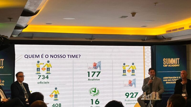 CBF planeja renovação gradual e vai promover mais de 200 árbitros e assistentes em 2026
