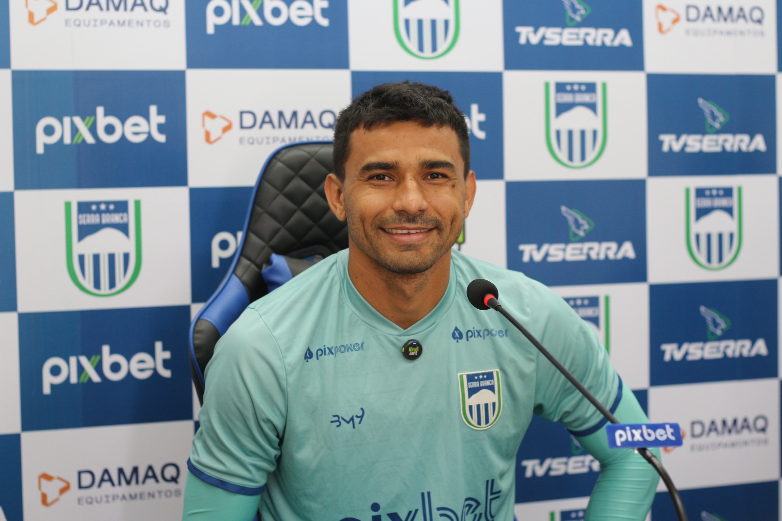 Artilheiro paraibano duas vezes, Diego Ceará mira “tri” apoiado no trabalho coletivo do Serra Branca