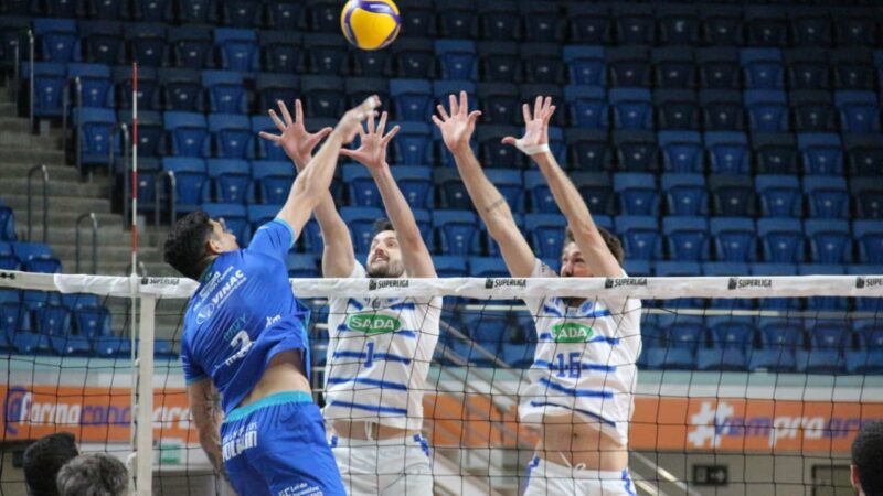 Cruzeiro vence São José, alcança a 5ª vitória seguida e encosta na liderança da Superliga