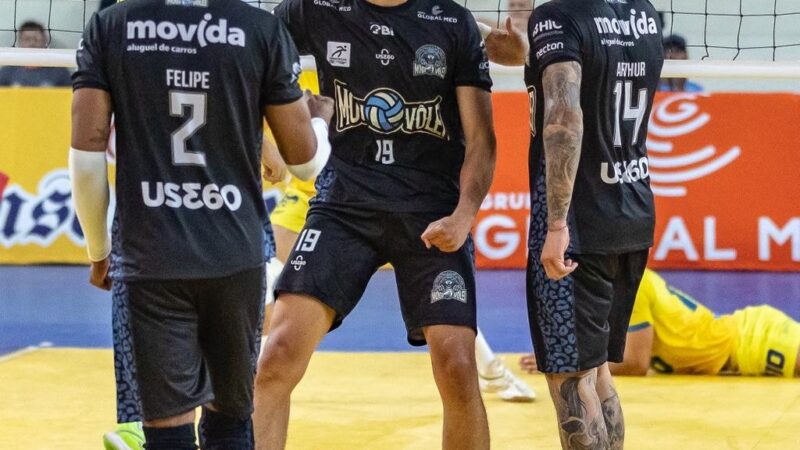 Mogi Vôlei bate Araguari e estreia com vitória na Superliga B Masculina