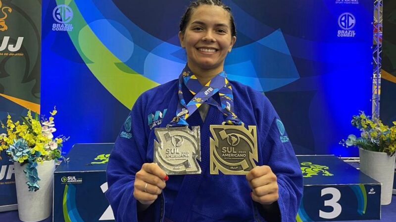 Amapaense conquista duas medalhas no Sul-Americano de Jiu-Jitsu
