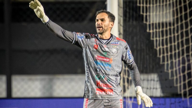Operário-PR renova contrato com o goleiro Vagner para 2026