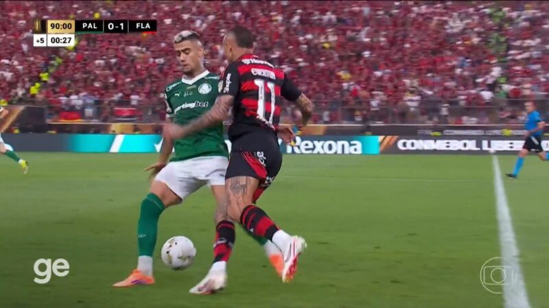 Caneta de Cebolinha em Andreas viraliza entre torcedores do Flamengo: “Foi cinema”