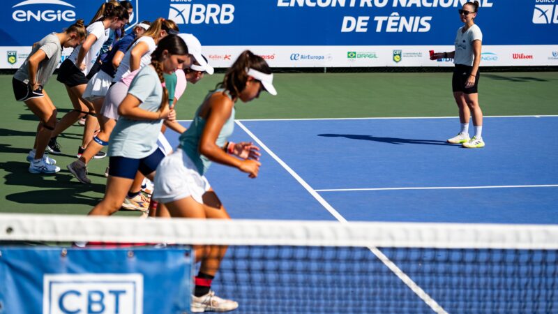 Encontro nacional de tênis reúne melhores atletas jovens do país em Florianópolis