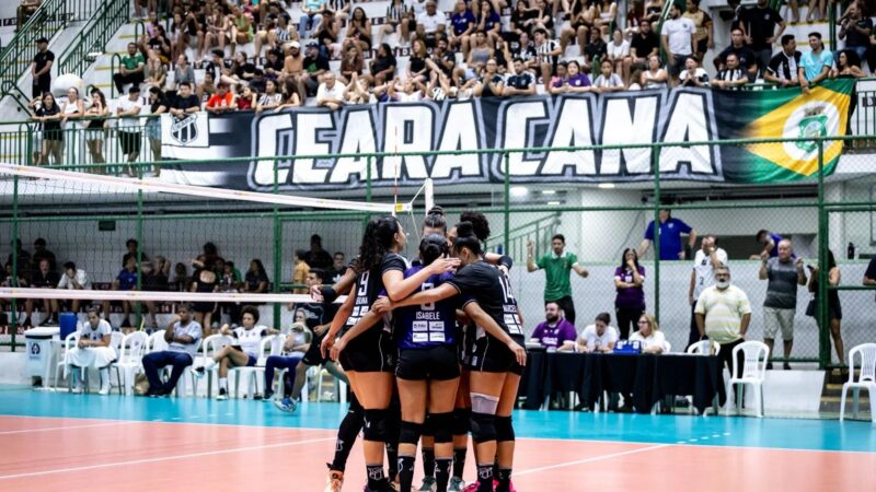 Ceará vence Recife Vôlei em estreia na Superliga B
