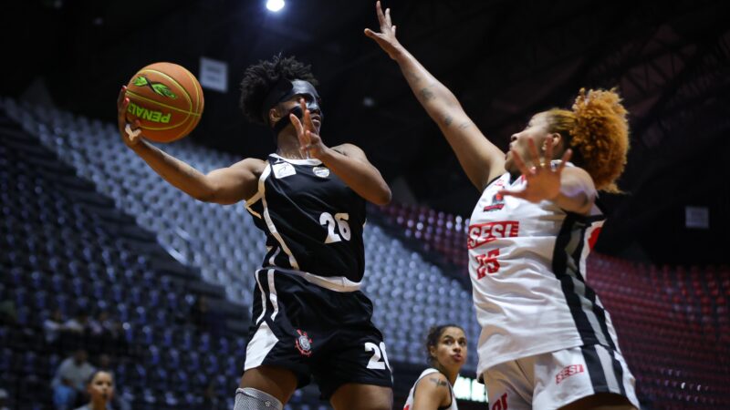 Corinthians vence Araraquara, vira a série e fica a uma vitória do título Paulista de Basquete Feminino