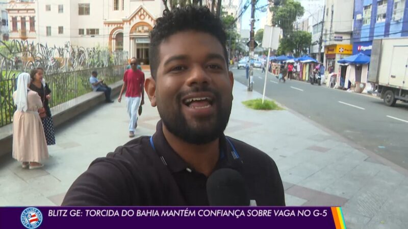 Globo Esporte BA desta segunda-feira, primeiro de dezembro