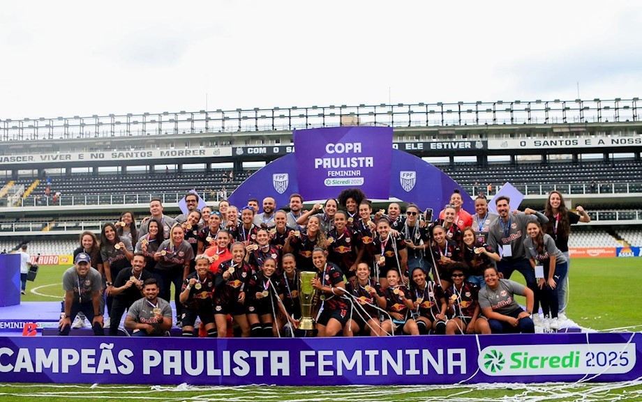 Bragantino vence Santos na Vila Belmiro e conquista o título da Copa Paulista Feminina