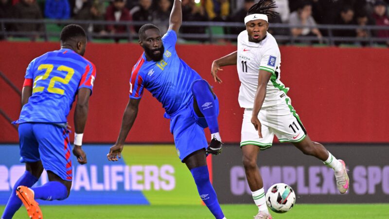 Nigéria pede à Fifa eliminação do Congo da repescagem para a Copa de 2026 por escalações irregulares