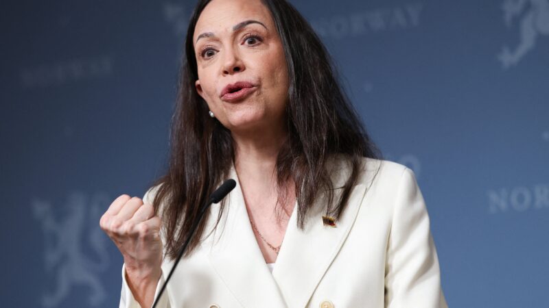 Não vamos parar até tornar a Venezuela livre, diz María Corina Machado