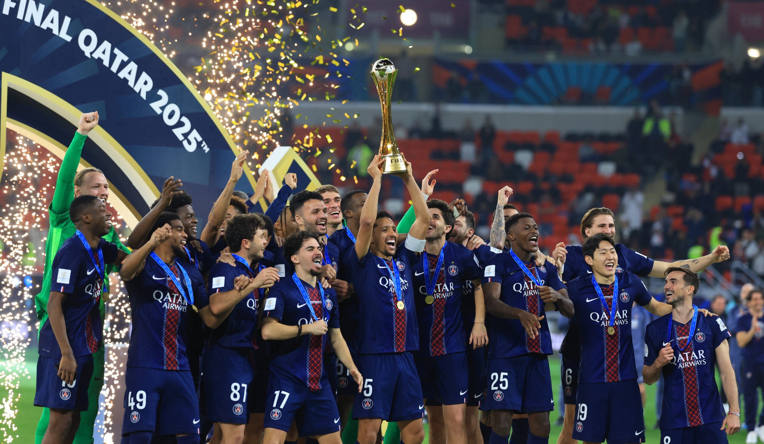 Campeão do Intercontinental, PSG fechará 2025 fora da liderança do Campeonato Francês