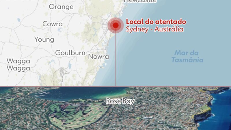 Suspeito de atentado terrorista na Austrália é transferido de hospital para prisão, diz polícia