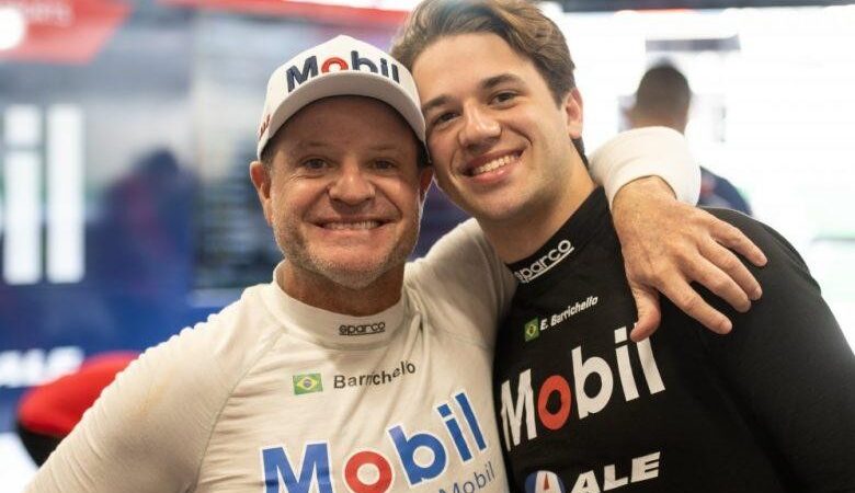 Rubinho vai dividir carro com o filho Dudu na etapa final da NASCAR Brasil