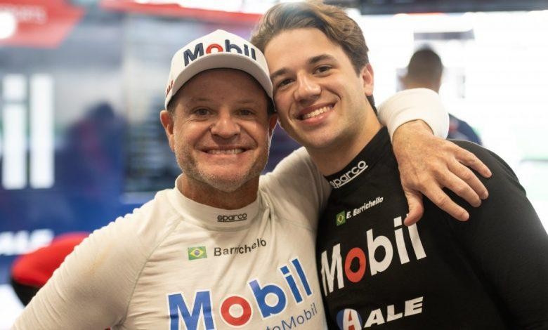 Rubinho vai dividir carro com o filho Dudu na etapa final da NASCAR Brasil