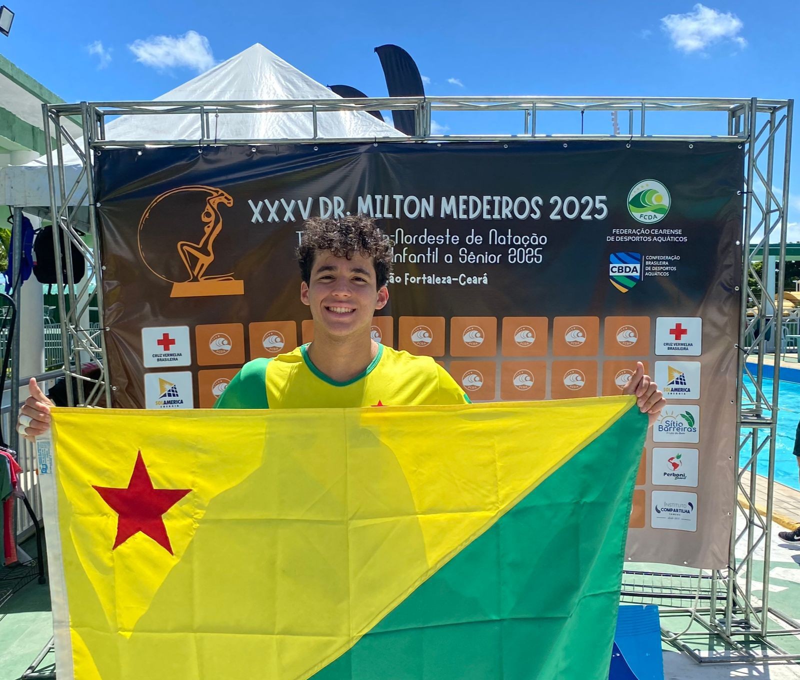 Joaquin Assaf vai disputar Brasileiro Interclubes Júnior de Natação de Verão, no Rio de Janeiro